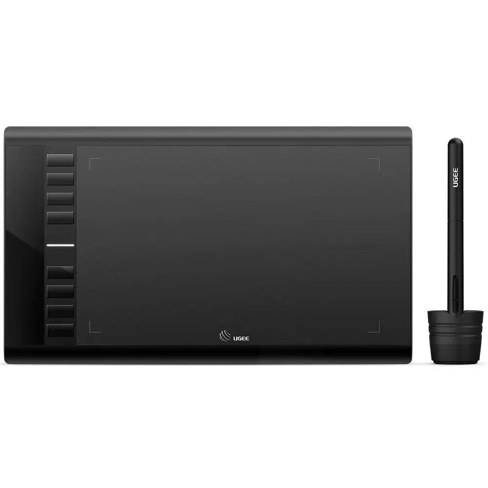 10 Inch Digital Graphic Tablet With 8192 Stylus 8 Keys For Win / Mac