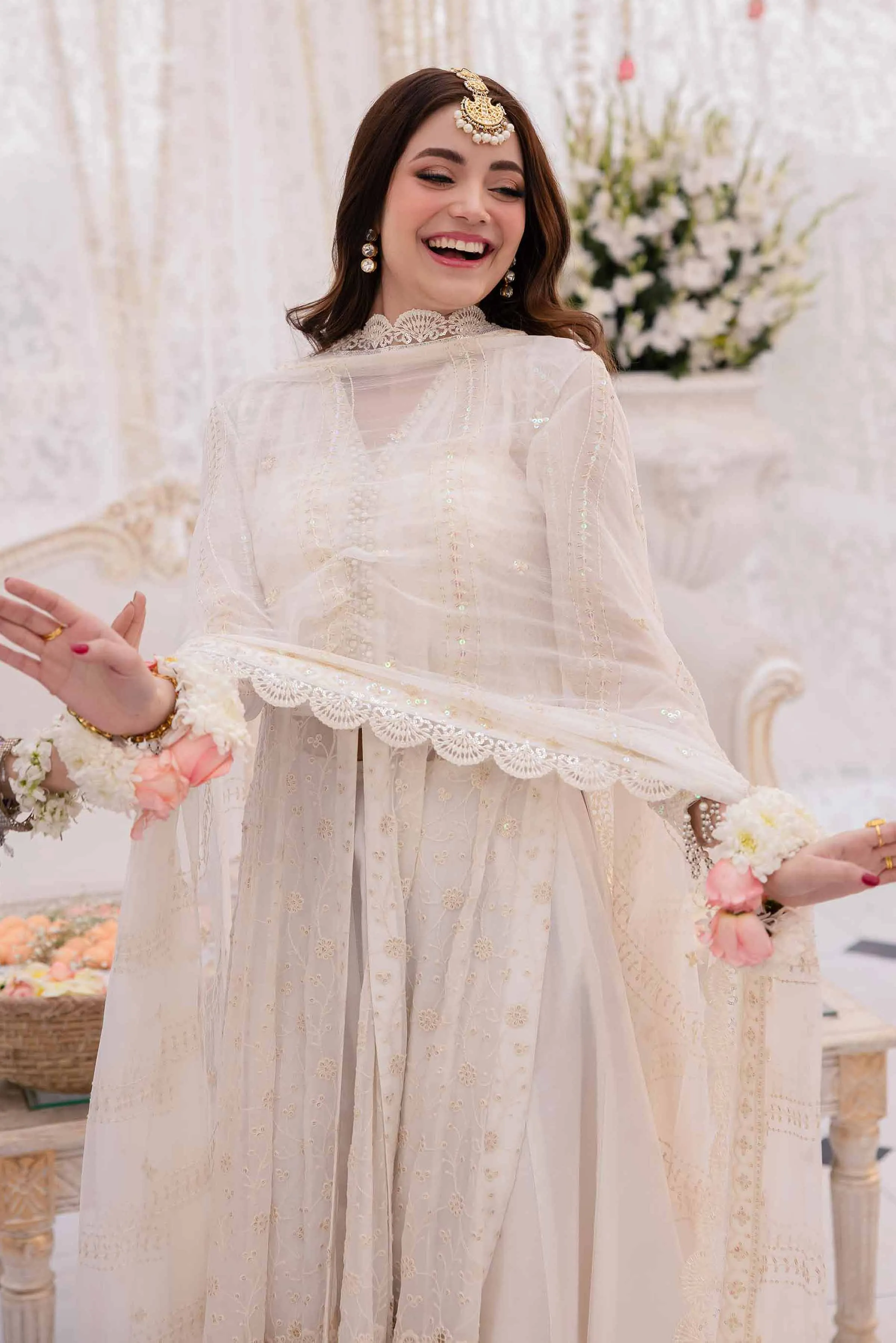 3 Piece - Dyed Embroidered Suit - 42501507