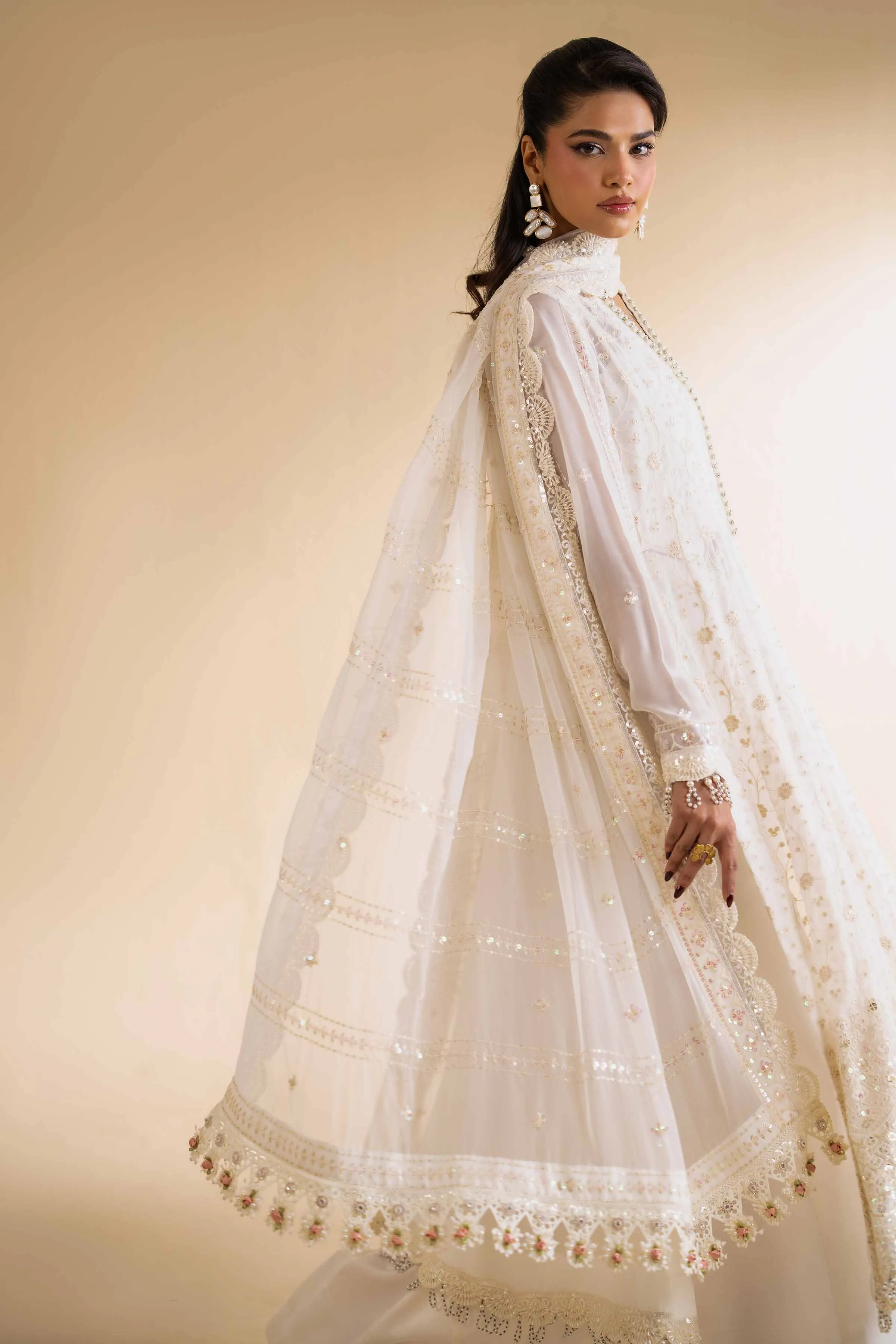 3 Piece - Dyed Embroidered Suit - 42501507