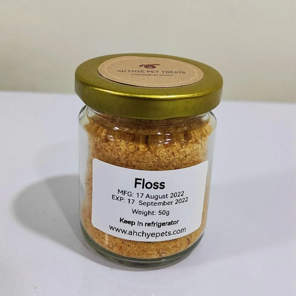 Air Dried Pet Treats Toman Fish Floss