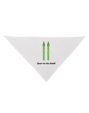 Asparagus - Spear Me the Details Dog Bandana 26