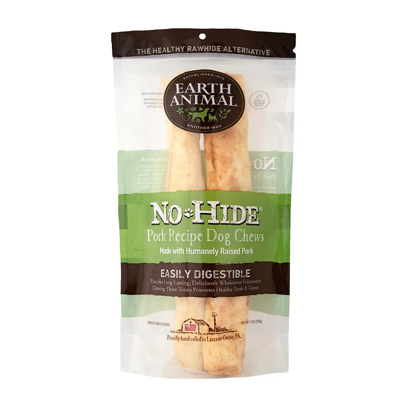 Earth Animal Pork No-Hide® Dog Chew 2-Pack