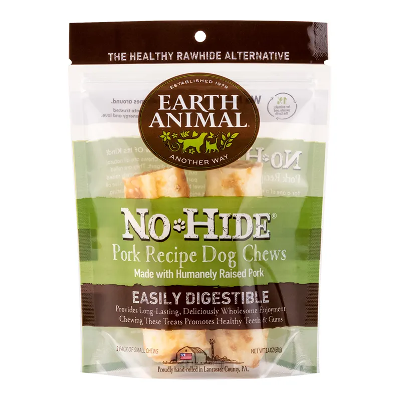 Earth Animal Pork No-Hide® Dog Chew 2-Pack