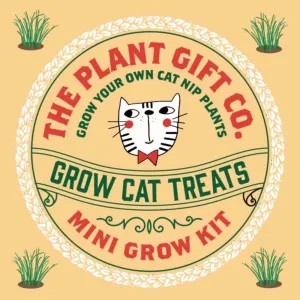 Grow Cat Treats Mini Grow Kit by The Plant Gift Co.