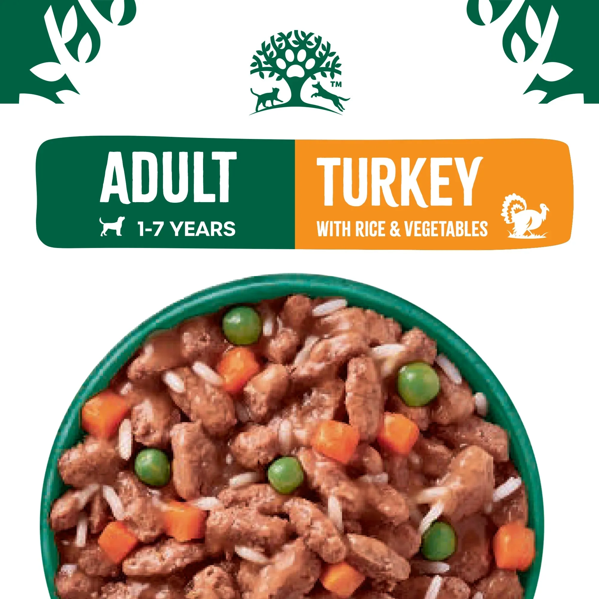 James Wellbeloved Adult Dog Pouch Turkey with Rice 12 x 90g