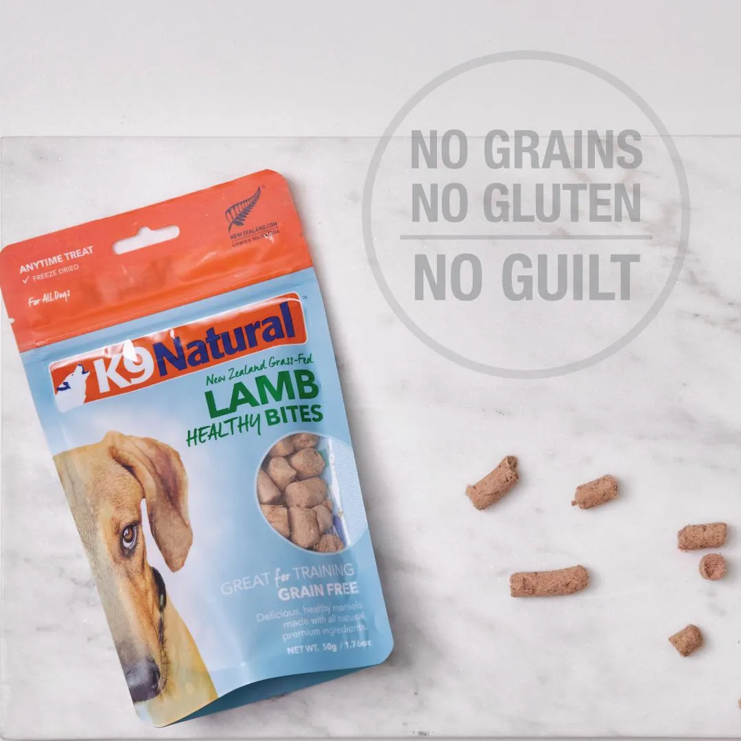 K9 Natural Beef Lung Protein Bites Dog Treats 60g^^^
