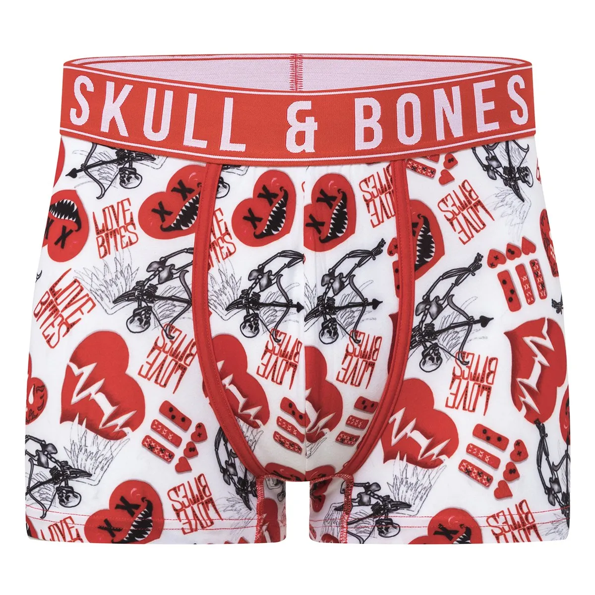 Skull & Bones Love Bites Boxer