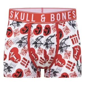 Skull & Bones Love Bites Boxer